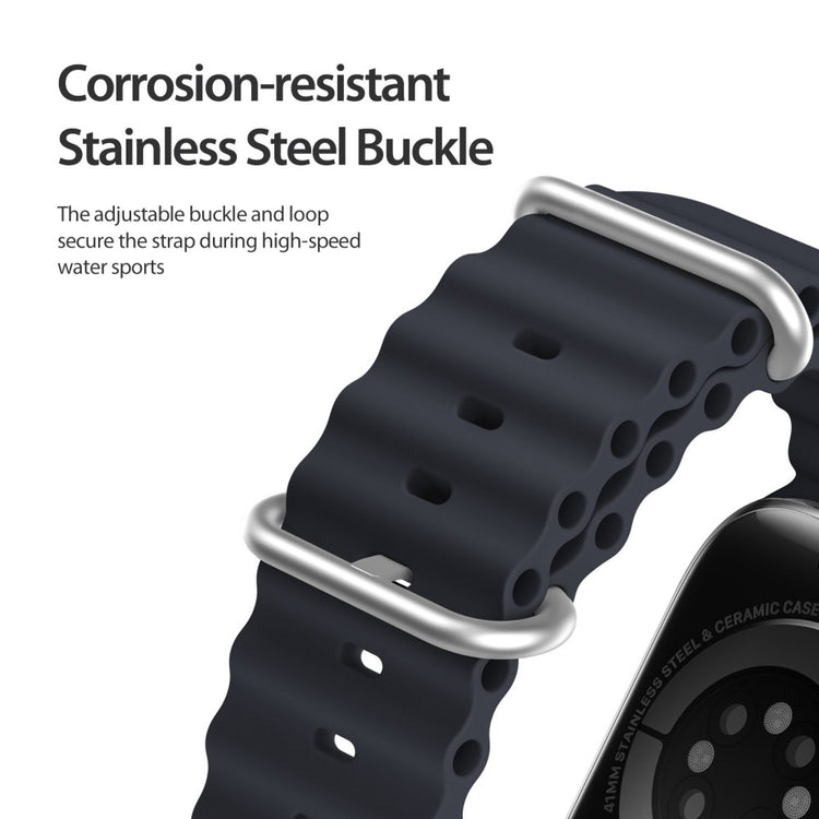 Stilren Universal Apple Plastik Rem - Blå#serie_5