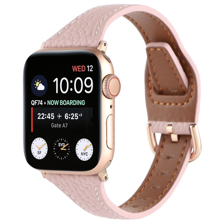 Meget cool Universal Apple Ægte læder Rem - Pink#serie_3