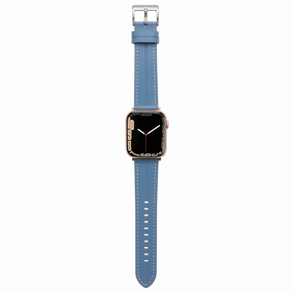Stilren Universal Apple Ægte læder Rem - Blå#serie_2