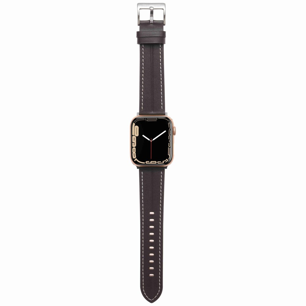 Stilren Universal Apple Ægte læder Rem - Brun#serie_3