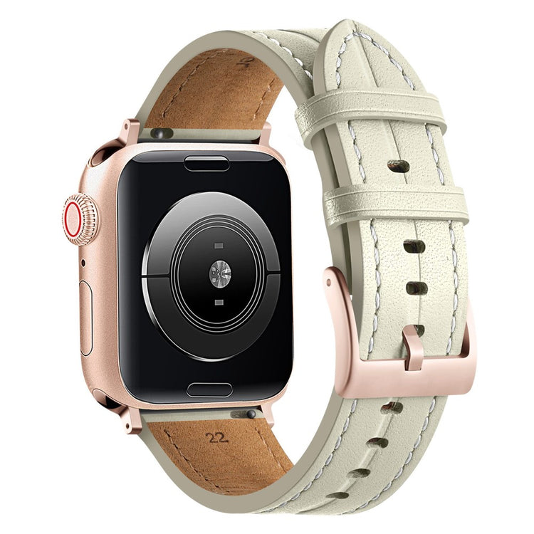 Stilren Universal Apple Ægte læder Rem - Brun#serie_4