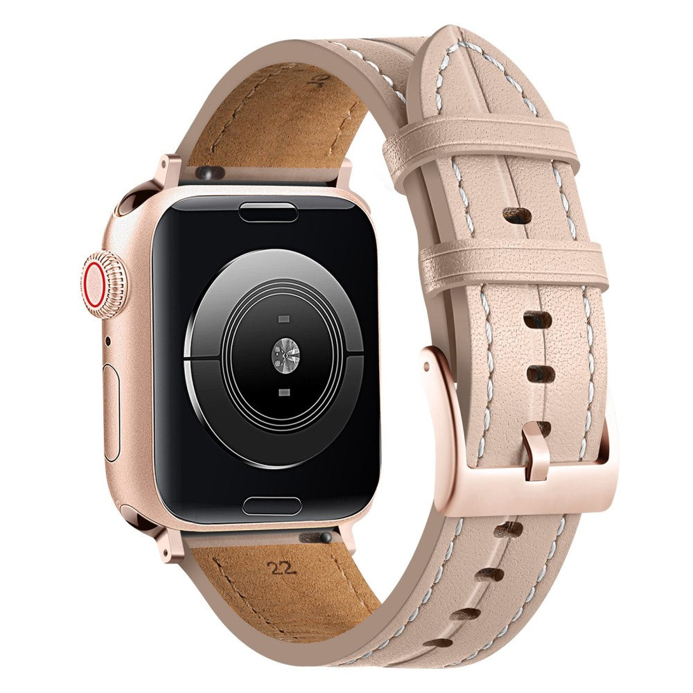 Stilren Universal Apple Ægte læder Rem - Pink#serie_5