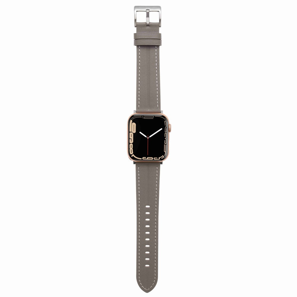 Stilren Universal Apple Ægte læder Rem - Sølv#serie_7