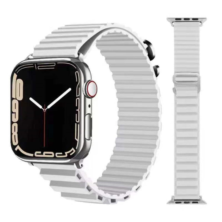 Super fint Universal Apple Silikone Rem - Hvid#serie_1