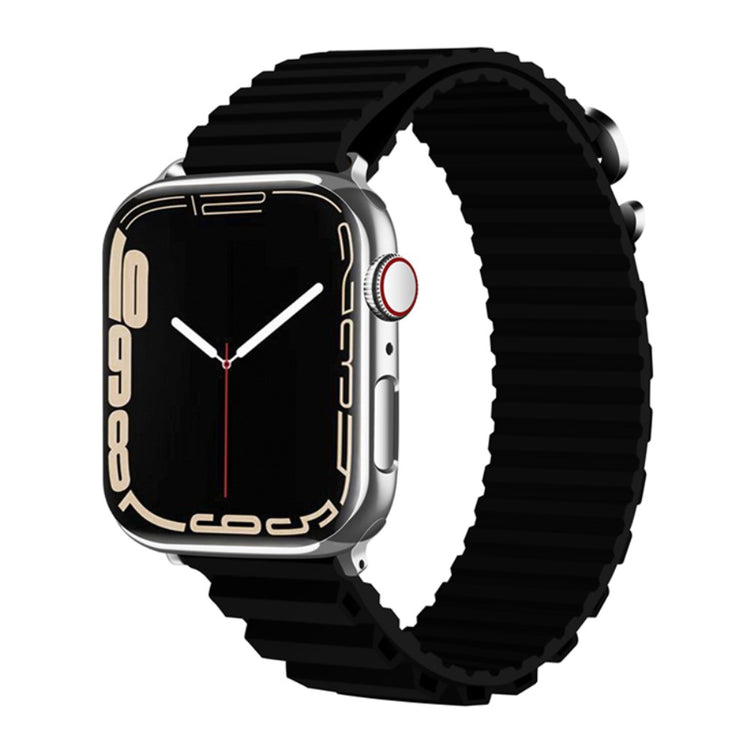 Super fint Universal Apple Silikone Rem - Sort#serie_3