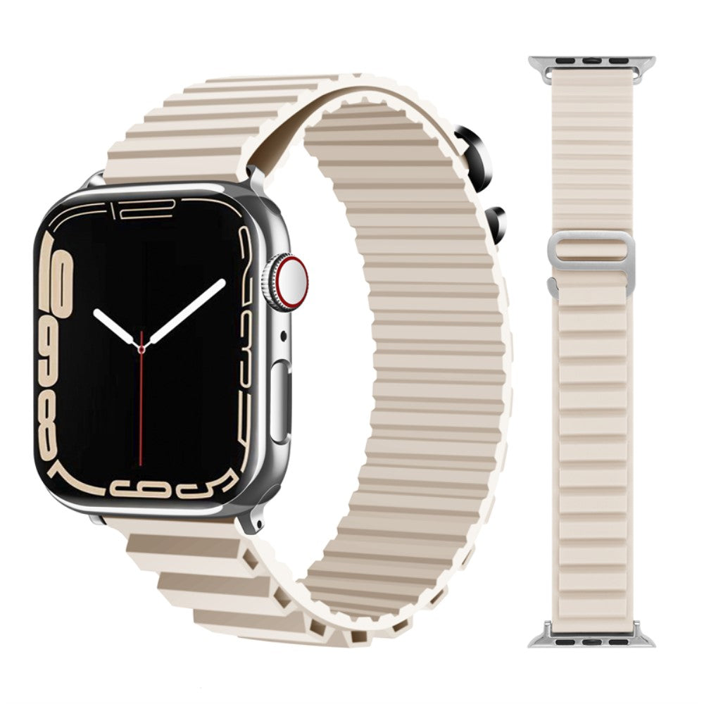 Super fint Universal Apple Silikone Rem - Hvid#serie_7