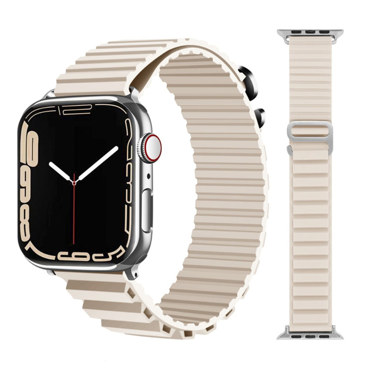 Super fint Universal Apple Silikone Rem - Hvid#serie_7