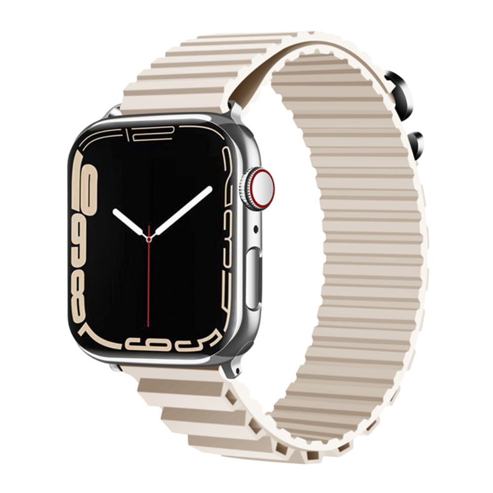 Super fint Universal Apple Silikone Rem - Hvid#serie_7