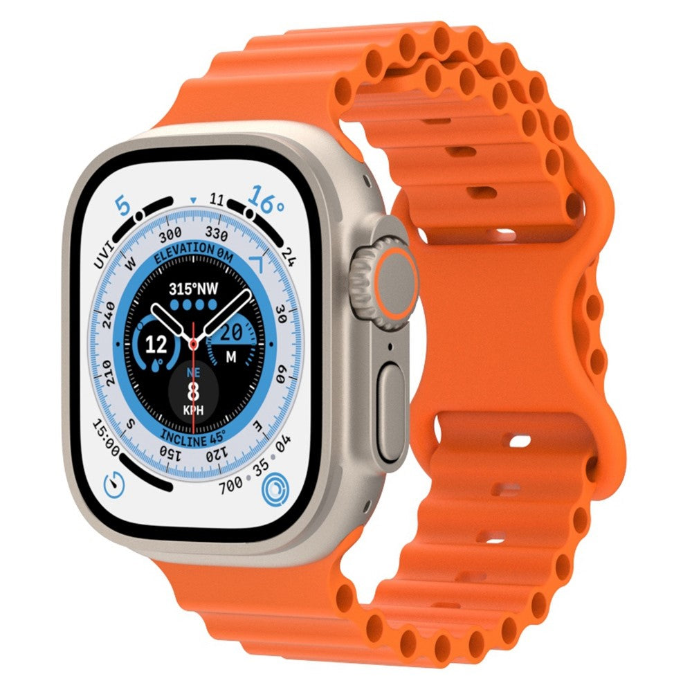 Mega holdbart Universal Apple Silikone Rem - Orange#serie_4