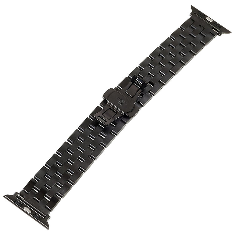 Super slidstærk Universal Apple Metal Rem - Sort#serie_1