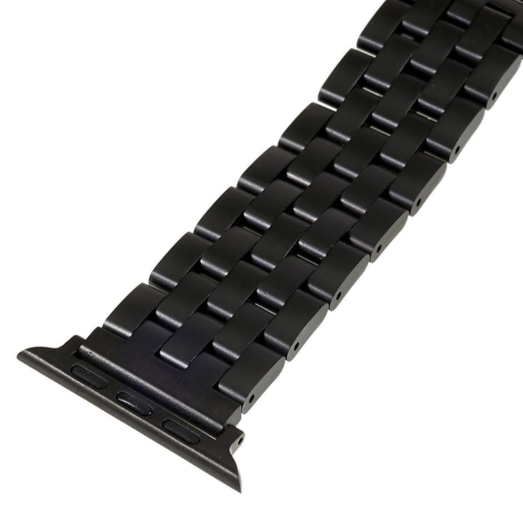 Super slidstærk Universal Apple Metal Rem - Sort#serie_1