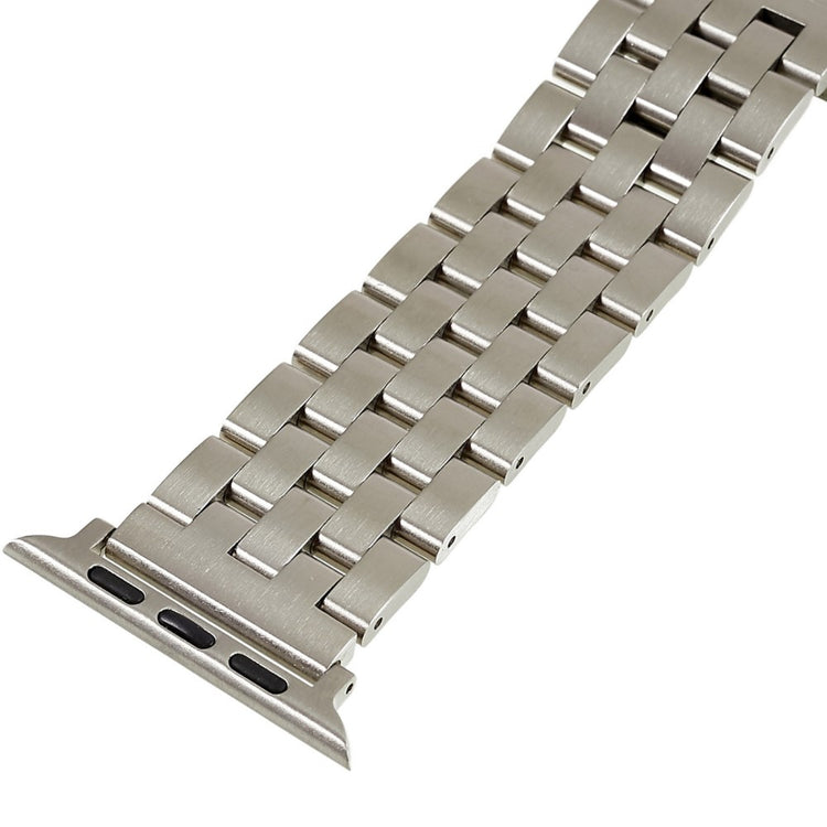Super slidstærk Universal Apple Metal Rem - Sølv#serie_2