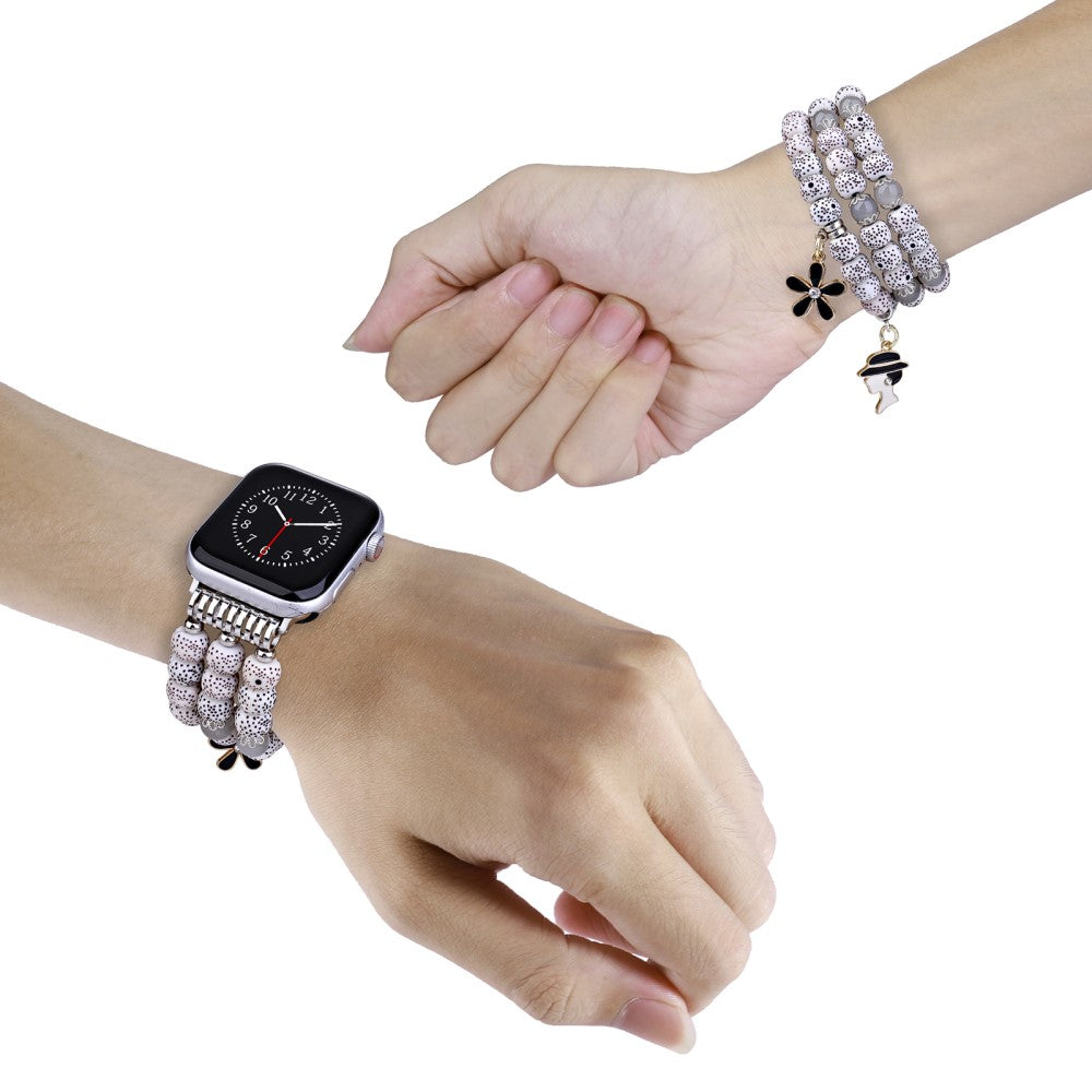 Super nydelig Universal Apple Plastik Rem - Hvid#serie_2
