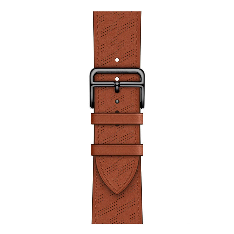 Rigtigt elegant Universal Apple Ægte læder Rem - Rød#serie_3