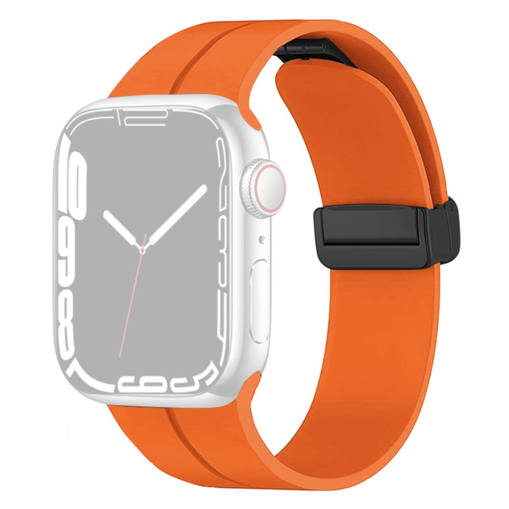 Helt vildt skøn Universal Apple Silikone Rem - Orange#serie_6