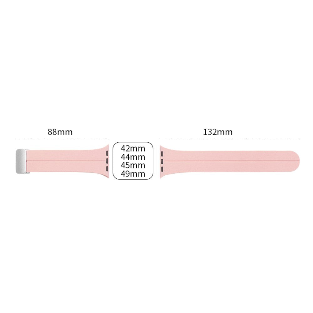 Rigtigt kønt Universal Apple Silikone Rem - Lilla#serie_7