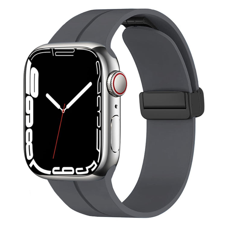 Rigtigt kønt Universal Apple Silikone Rem - Sølv#serie_8