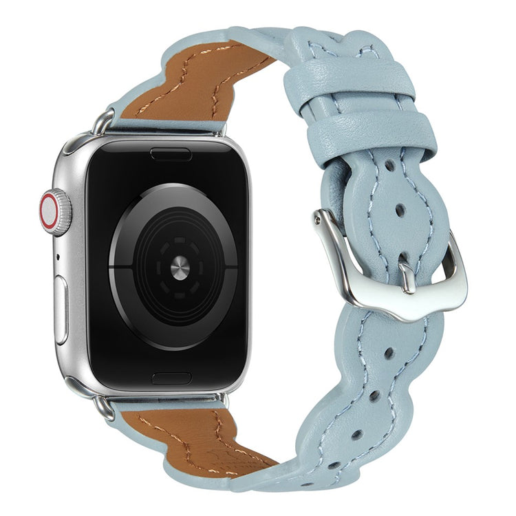 Fantastisk Universal Apple Ægte læder Rem - Blå#serie_3