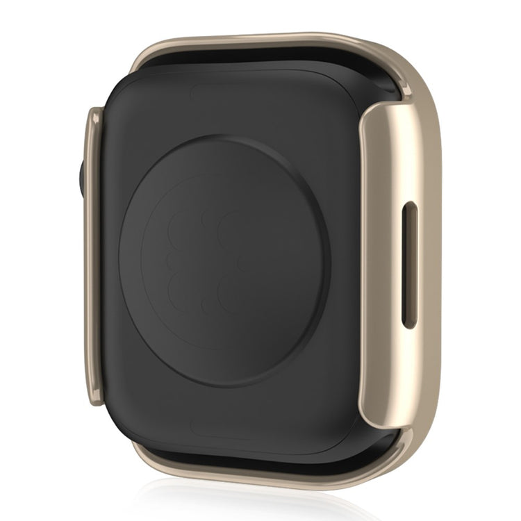 Mega Fed Apple Watch Series 8 (45mm) / Apple Watch Series 7 45mm Cover med Skærmbeskytter i Plastik og Hærdet Glas - Pink#serie_7