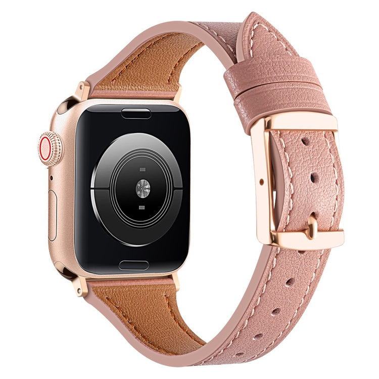 Vildt smuk Universal Apple Ægte læder Rem - Pink#serie_7