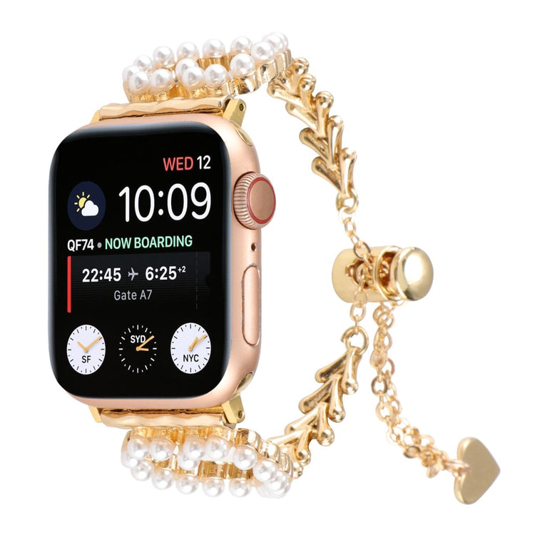 Helt vildt flot Universal Apple  Rem - Guld#serie_133