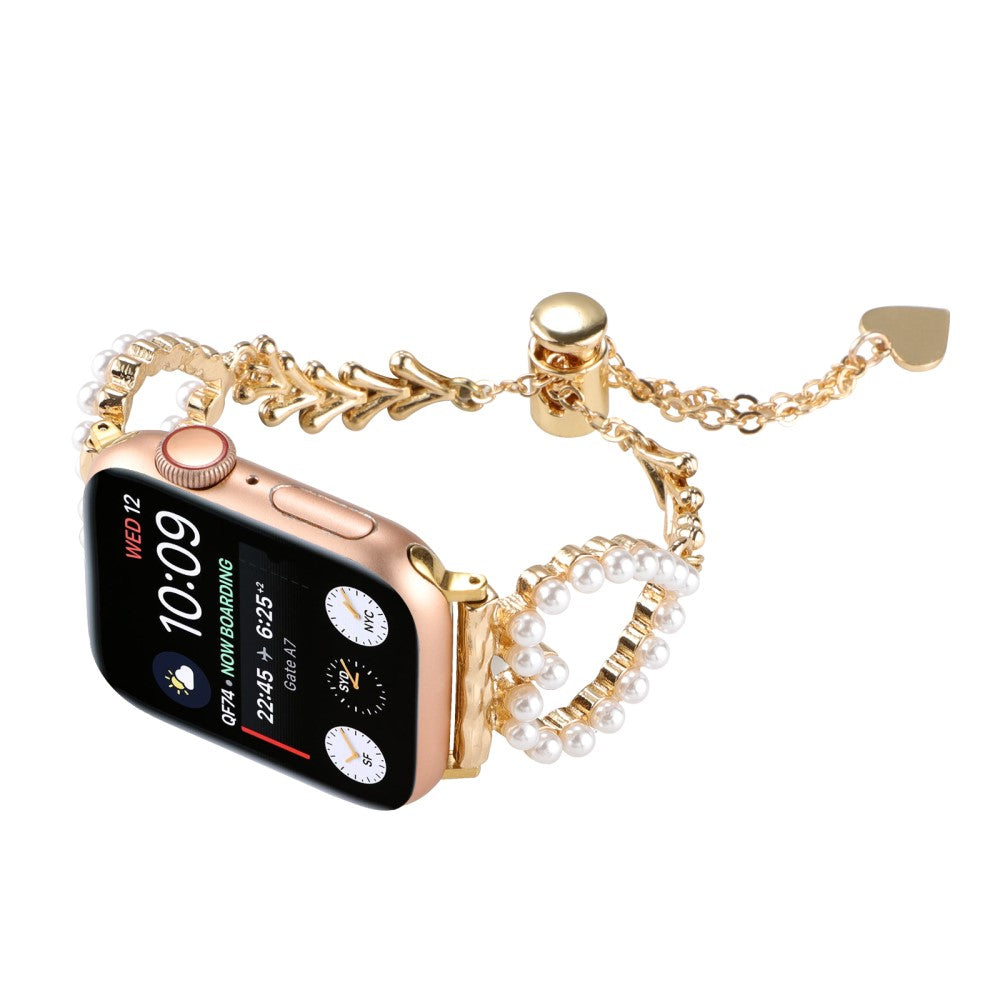 Helt vildt flot Universal Apple  Rem - Guld#serie_133