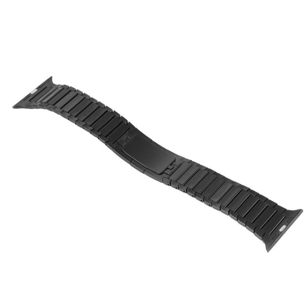 Kønt Metal Universal Rem passer til Apple Smartwatch - Sort#serie_1