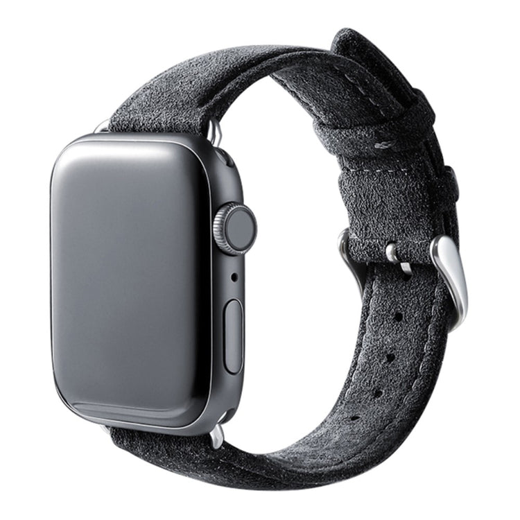 Rigtigt Cool Kunstlæder Universal Rem passer til Apple Smartwatch - Sølv#serie_1