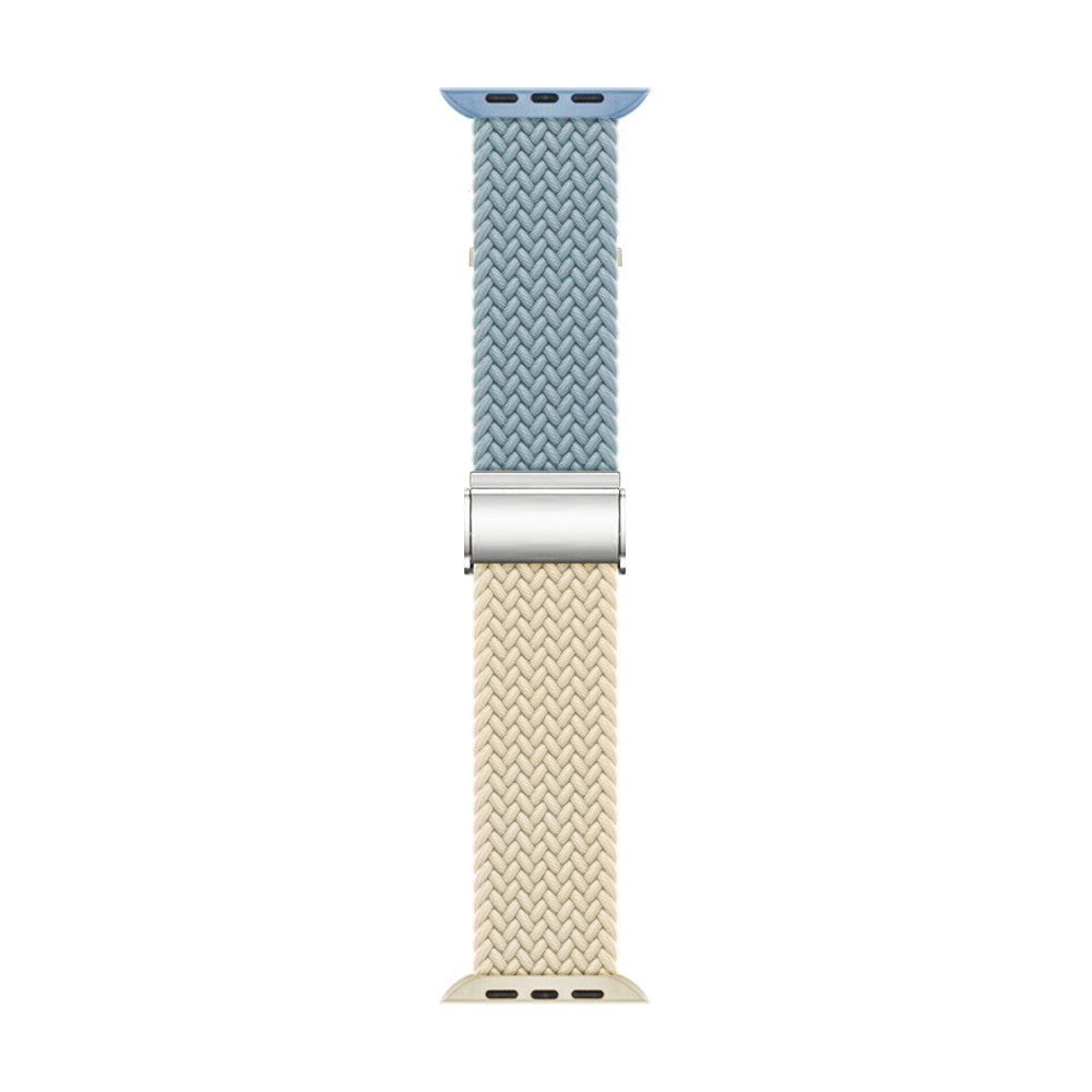 Glimrende Nylon Universal Rem passer til Apple Smartwatch - Blå#serie_7
