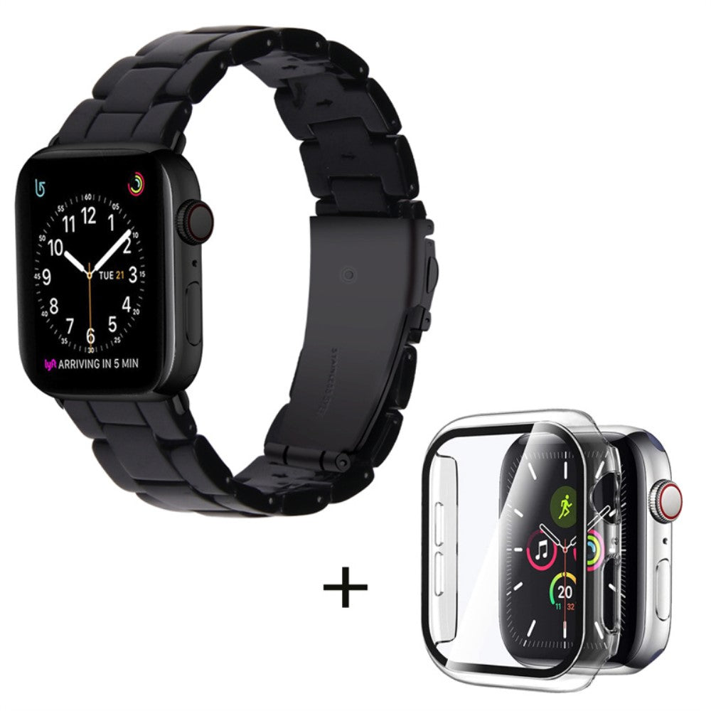 Universal Apple Metal Rem med Cover - Sort#serie_17