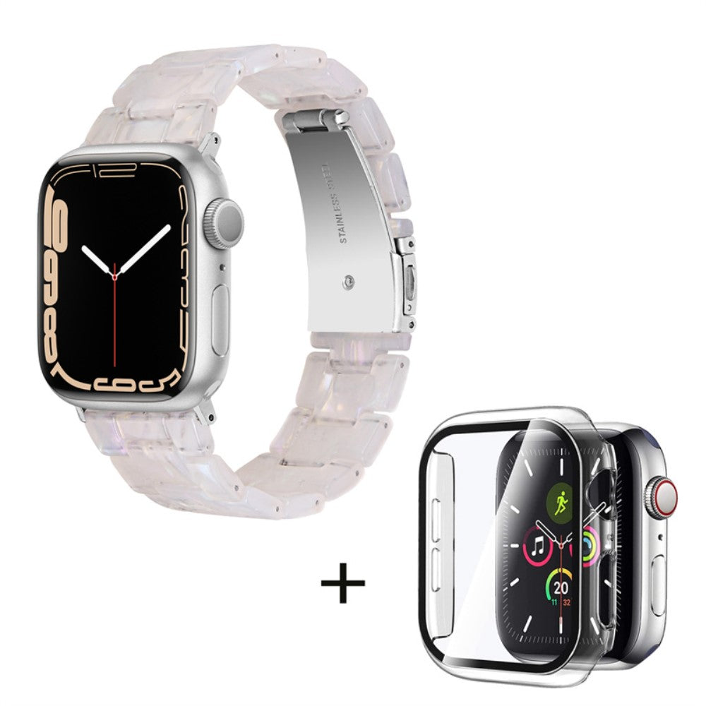 Universal Apple Metal Rem med Cover - Hvid#serie_2