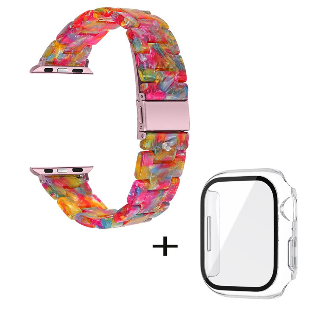 Universal Apple Metal Rem med Cover - Flerfarvet#serie_5