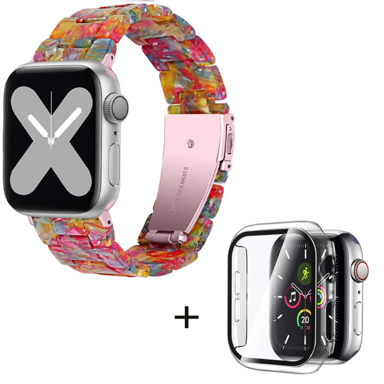 Universal Apple Metal Rem med Cover - Flerfarvet#serie_5