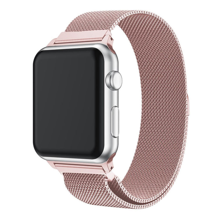 Vildt smuk Apple Watch Series 1-3 42mm Metal Rem - Pink#serie_2