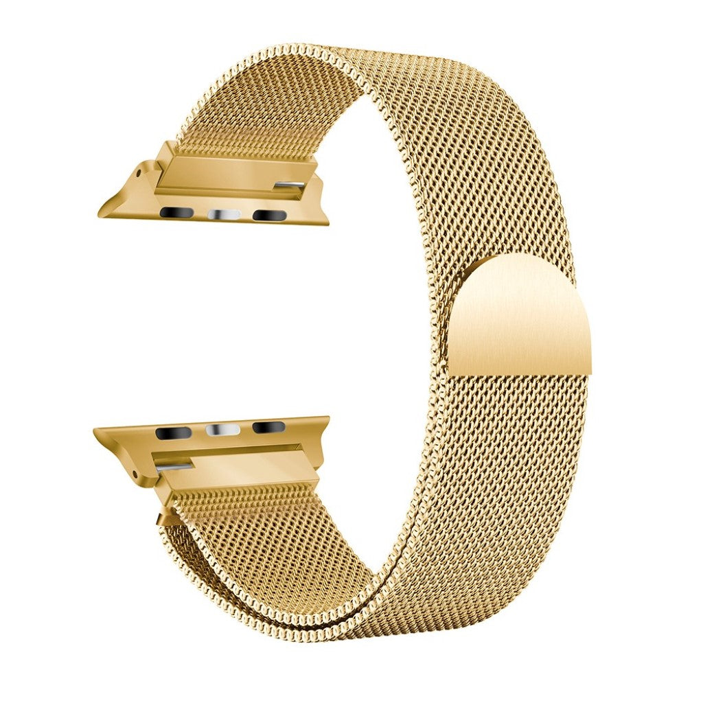 Vildt smuk Apple Watch Series 1-3 42mm Metal Rem - Guld#serie_4