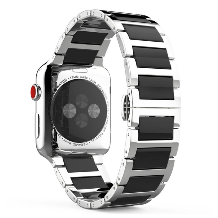 Sejt Apple Watch Series 1-3 42mm Metal Rem - Sort#serie_4