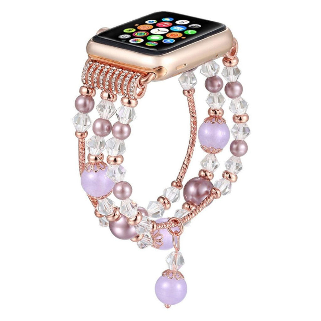 Mega fantastisk Apple Watch Series 1-3 42mm Rhinsten Rem - Flerfarvet#serie_1