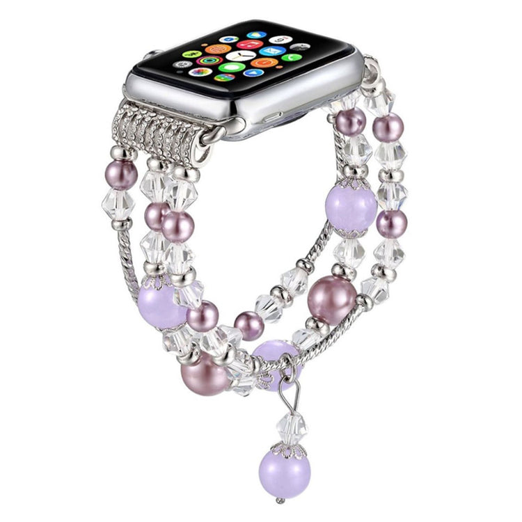 Mega fantastisk Apple Watch Series 1-3 42mm Rhinsten Rem - Flerfarvet#serie_2