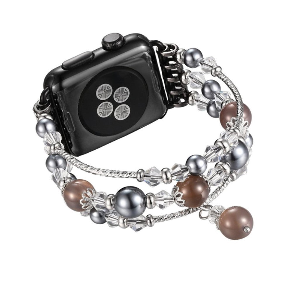 Mega fantastisk Apple Watch Series 1-3 42mm Rhinsten Rem - Brun#serie_5