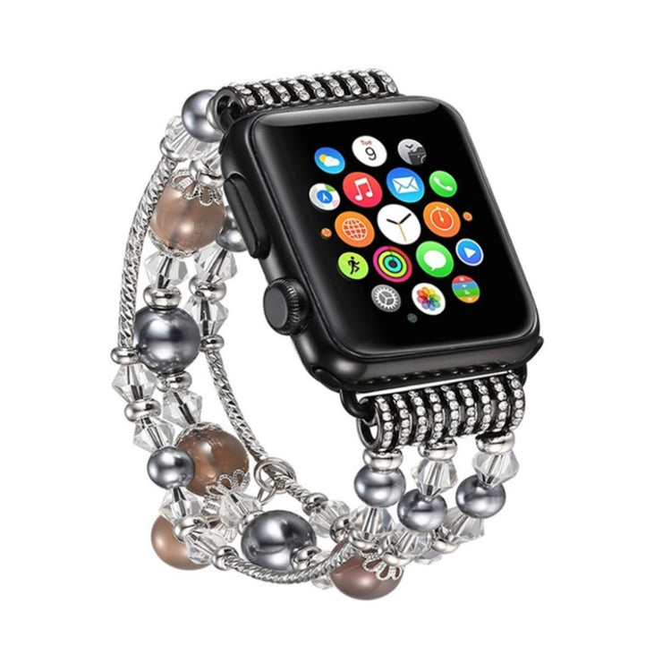 Mega fantastisk Apple Watch Series 1-3 42mm Rhinsten Rem - Brun#serie_5