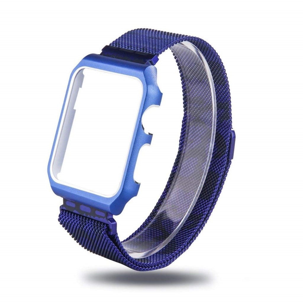Super godt Apple Watch Series 1-3 42mm Metal Rem - Blå#serie_1
