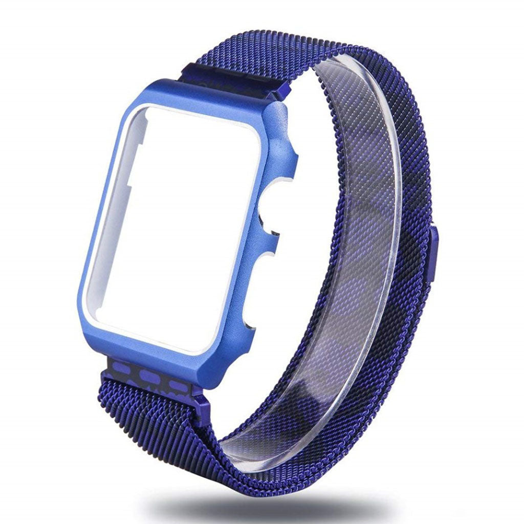 Super godt Apple Watch Series 1-3 42mm Metal Rem - Blå#serie_1