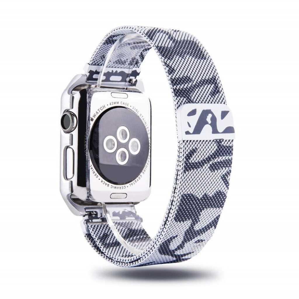 Super godt Apple Watch Series 1-3 42mm Metal Rem - Hvid#serie_2