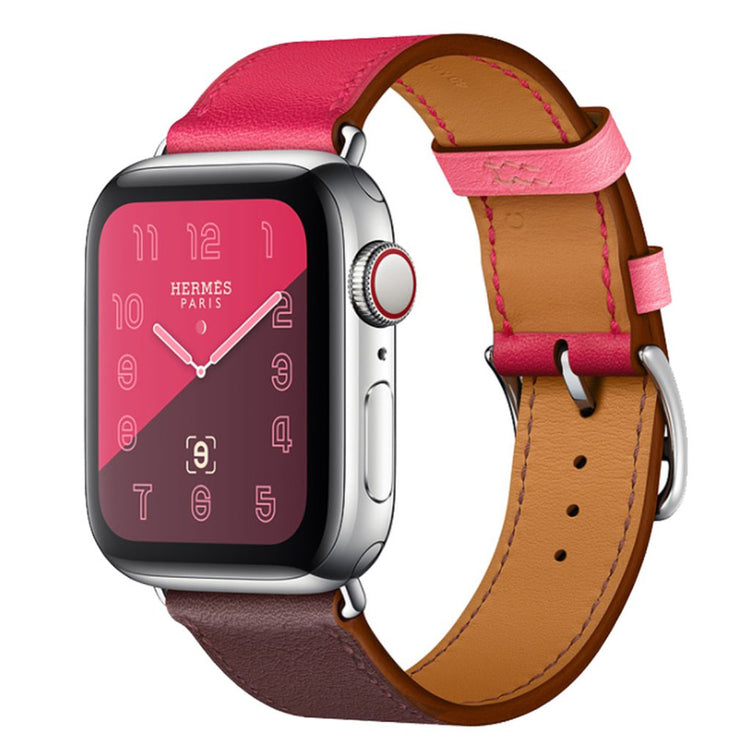 Super sejt Apple Watch Series 4 40mm Kunstlæder Rem - Flerfarvet#serie_2
