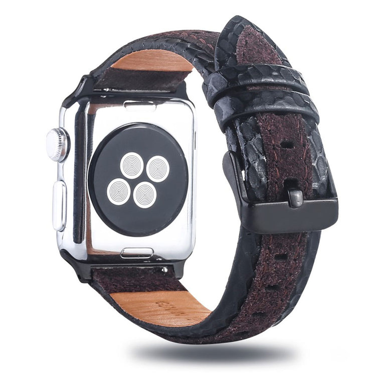 Super flot Apple Watch Series 4 40mm Ægte læder Rem - Flerfarvet#serie_2