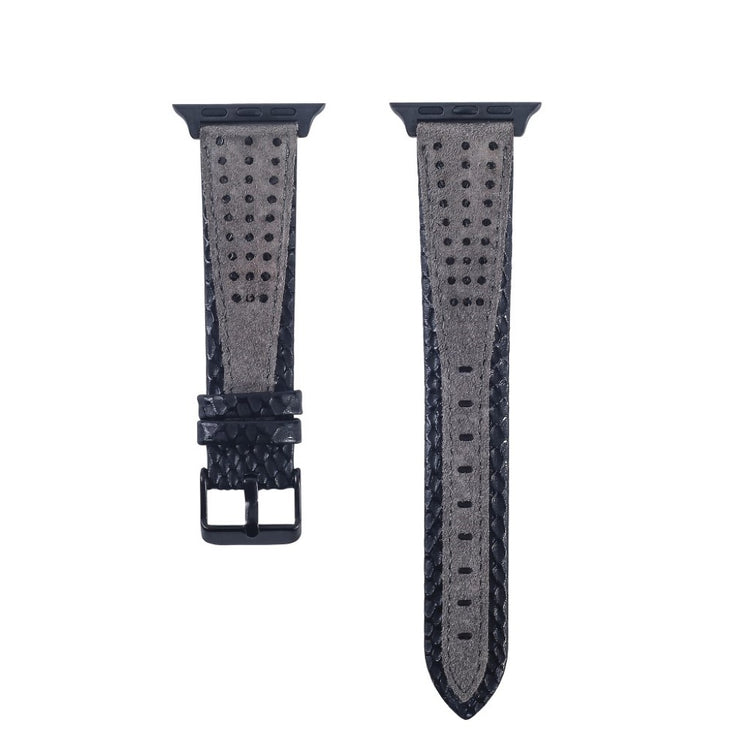 Super flot Apple Watch Series 4 40mm Ægte læder Rem - Flerfarvet#serie_4