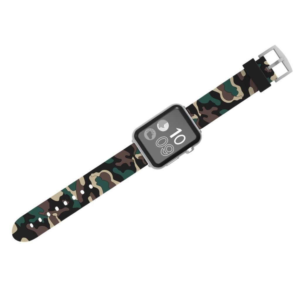 Rigtigt fint Apple Watch Series 4 40mm Silikone Rem - Beige#serie_2
