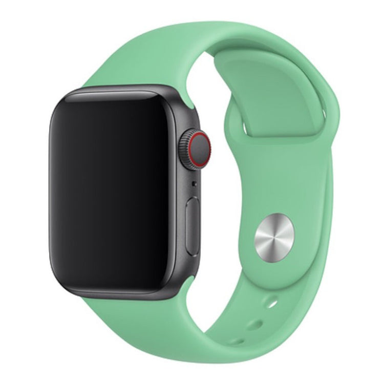 Vildt sejt Apple Watch Series 4 40mm Silikone Rem - Grøn#serie_15