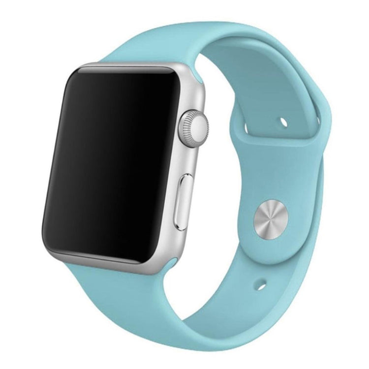 Vildt sejt Apple Watch Series 4 40mm Silikone Rem - Grøn#serie_17
