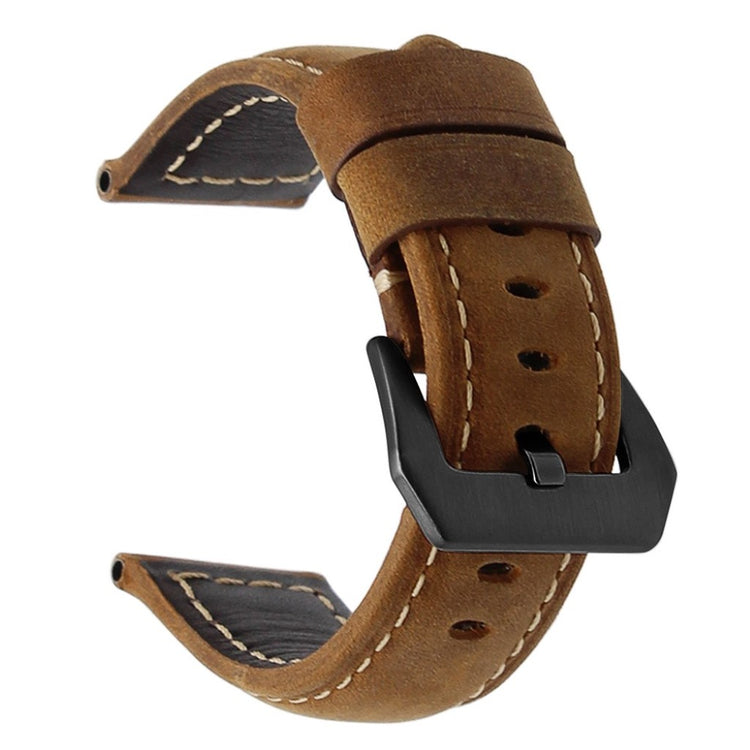 Mega nydelig Apple Watch Series 4 40mm Ægte læder Rem - Brun#serie_3